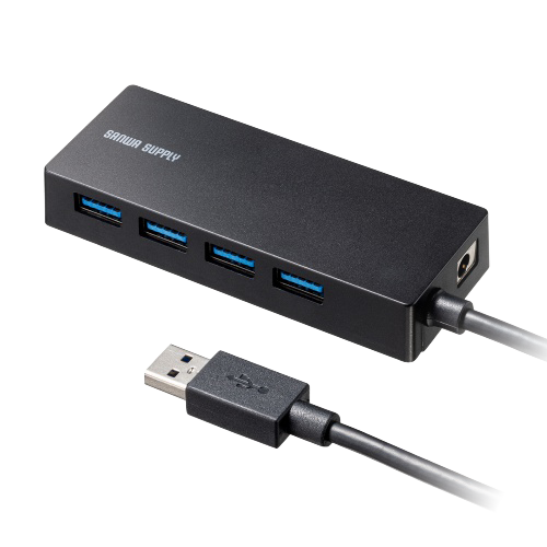 USBハブ（USB-3HTV433BK）