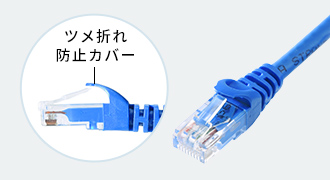 ツメ折れ防止カバー付きコネクタの画像