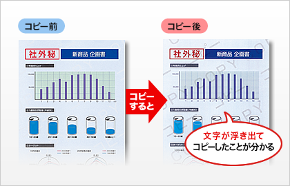 セキュリティ用紙の画像