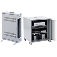 NAS・UPS・ハブ・サーバー収納対応（小規模LAN用機器収納<br>ルーター等も手軽にスッキリ設置！）