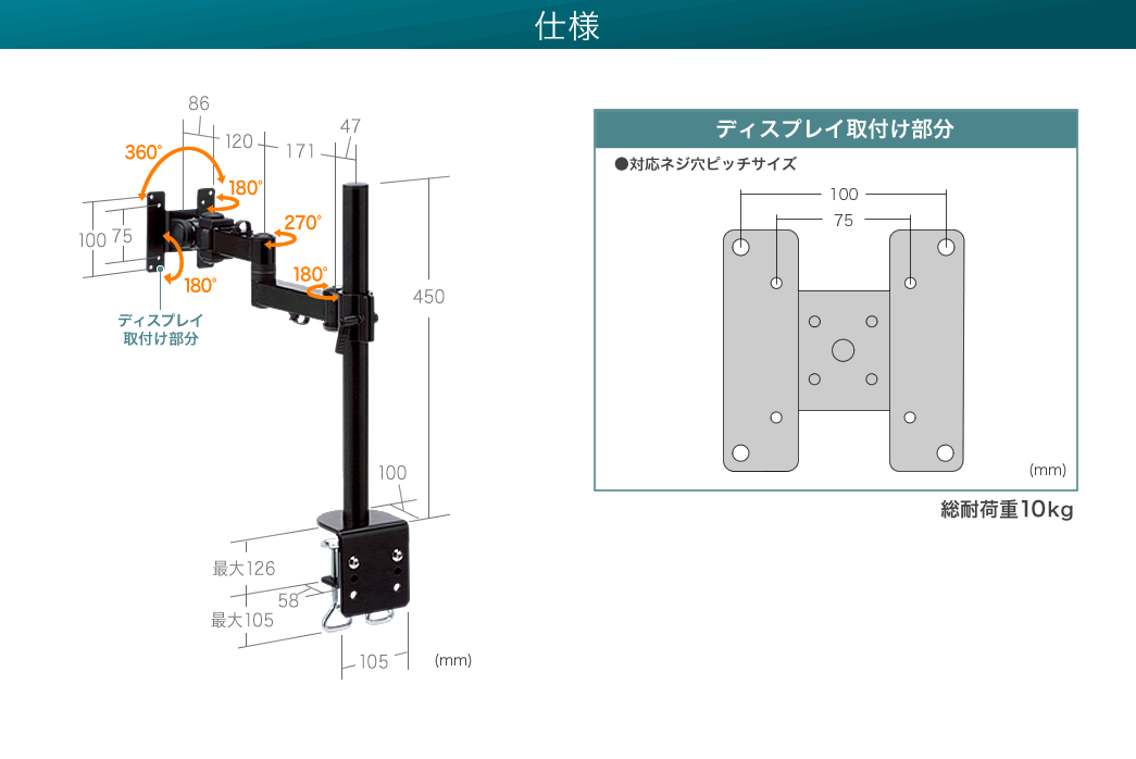 仕様