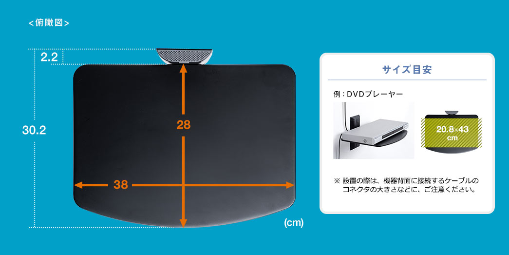 俯瞰図 サイズ目安