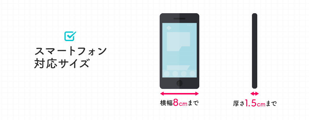 スマートフォン対応サイズ