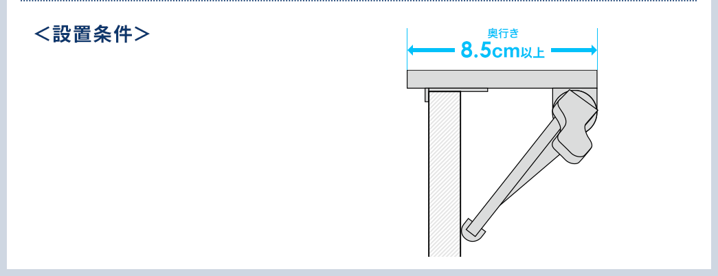 設置条件