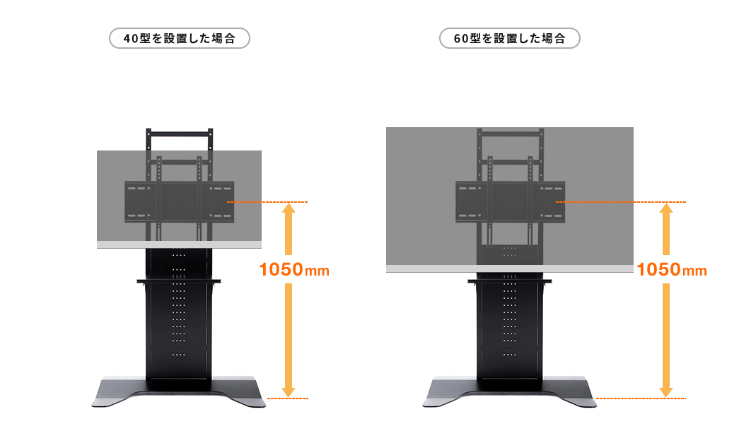 SONY フラットパネル型テレビ専用壁寄せスタンド SU-PG1 ソニーストア ブラビア+カデンツァ オリジナルAVラックセット