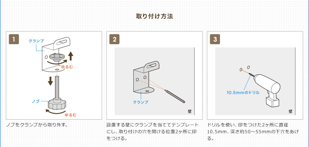 取り付け方法