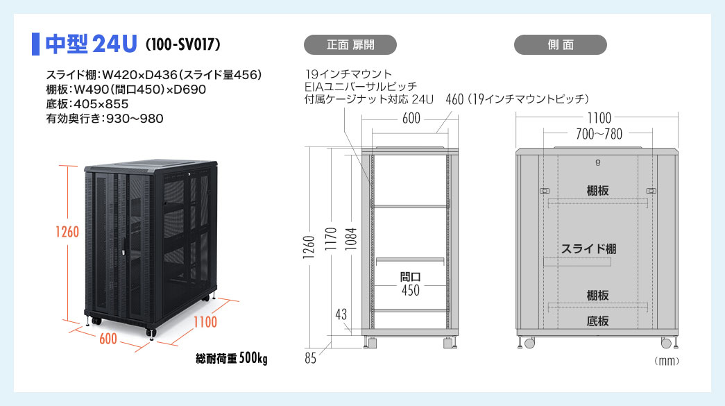 中型24U(100-SV017)