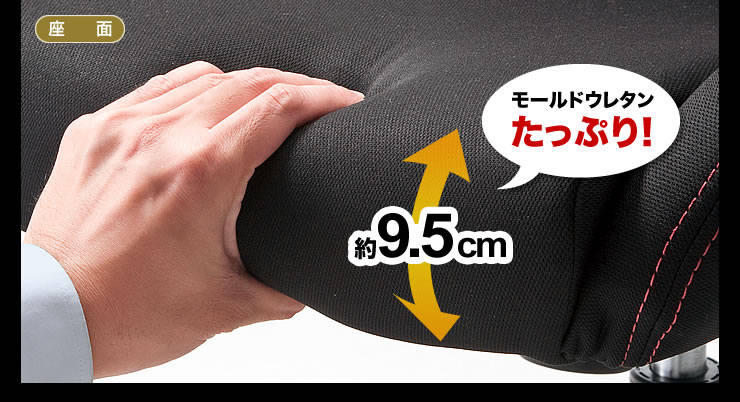 モールドウレタンたっぷり