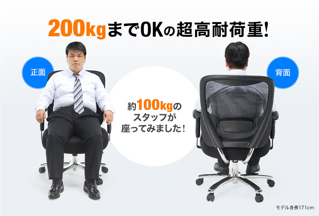 200kgまでOKの超耐荷重