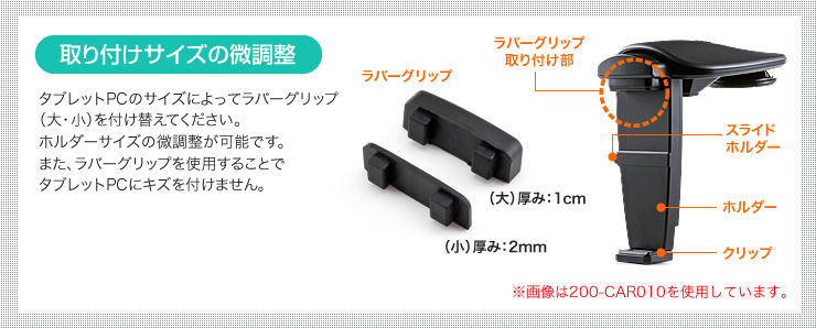 取り付けサイズの微調整