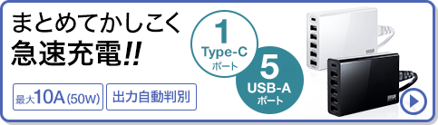 まとめてかしこく急速充電