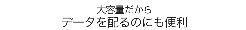 100枚入りだからデータを配るのにも便利