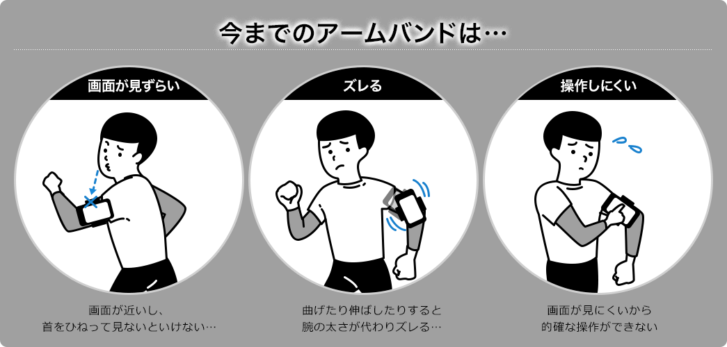 画面が見づらい ずれる 操作しにくい