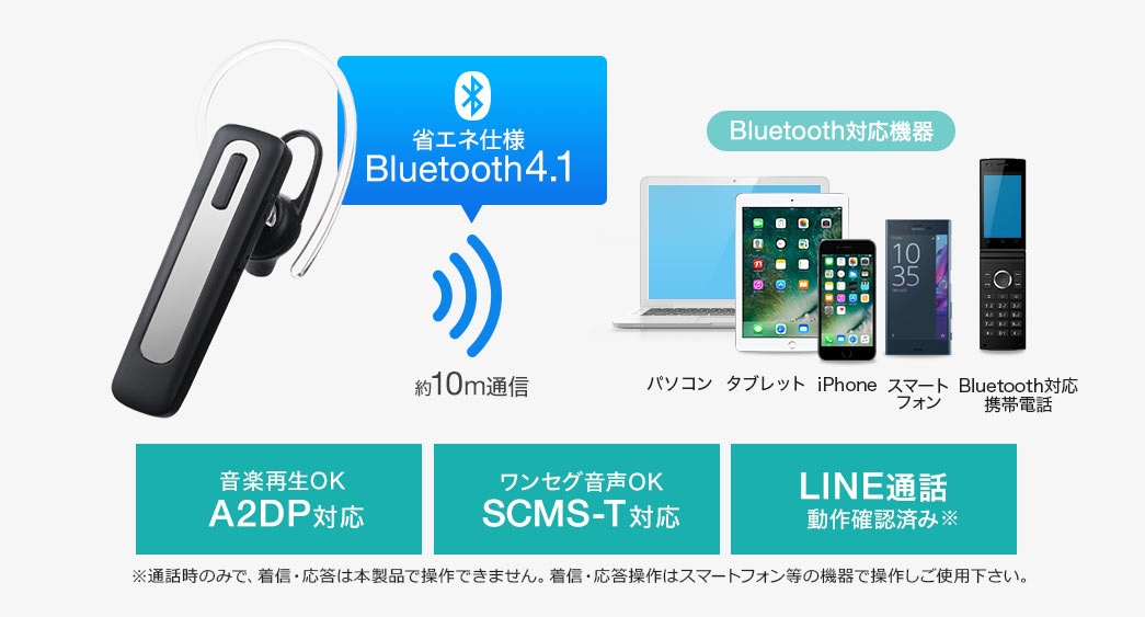 省エネ仕様Bluetooth4.1 OKA2DP対応 SCMS-T対応