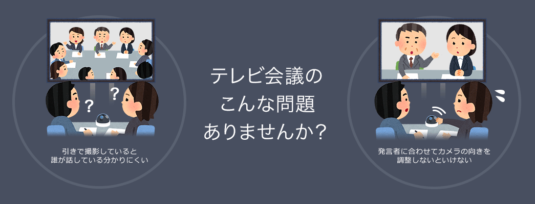 テレビ会議のこんな問題ありませんか