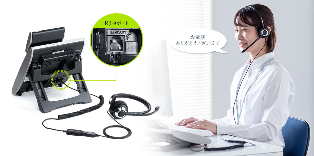 RJ-9ポート