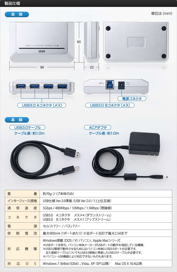 製品仕様