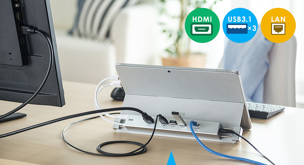 HDMI USB3.1×3 LAN