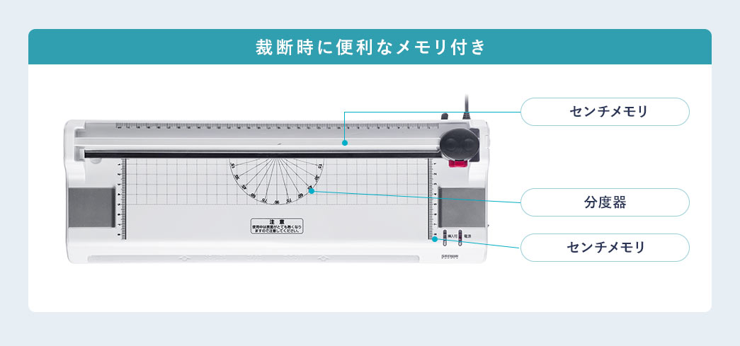 センチメモリ 分度器