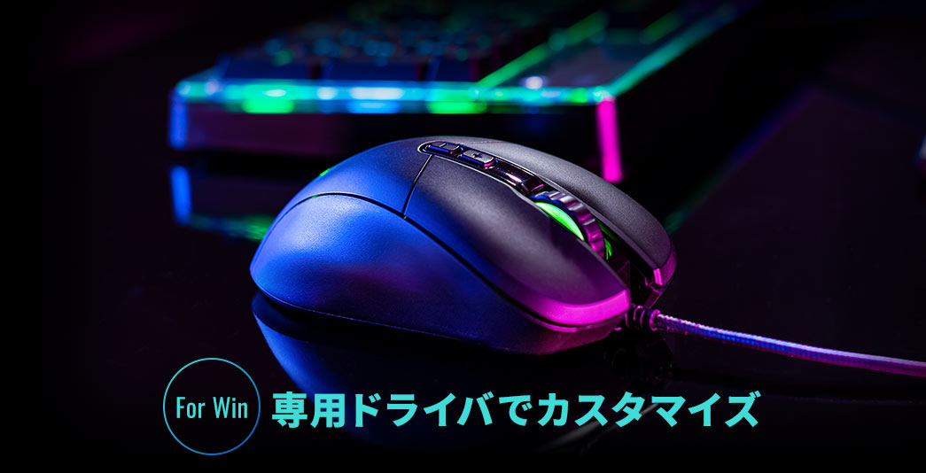 For Win 専用ドライバでカスタマイズ