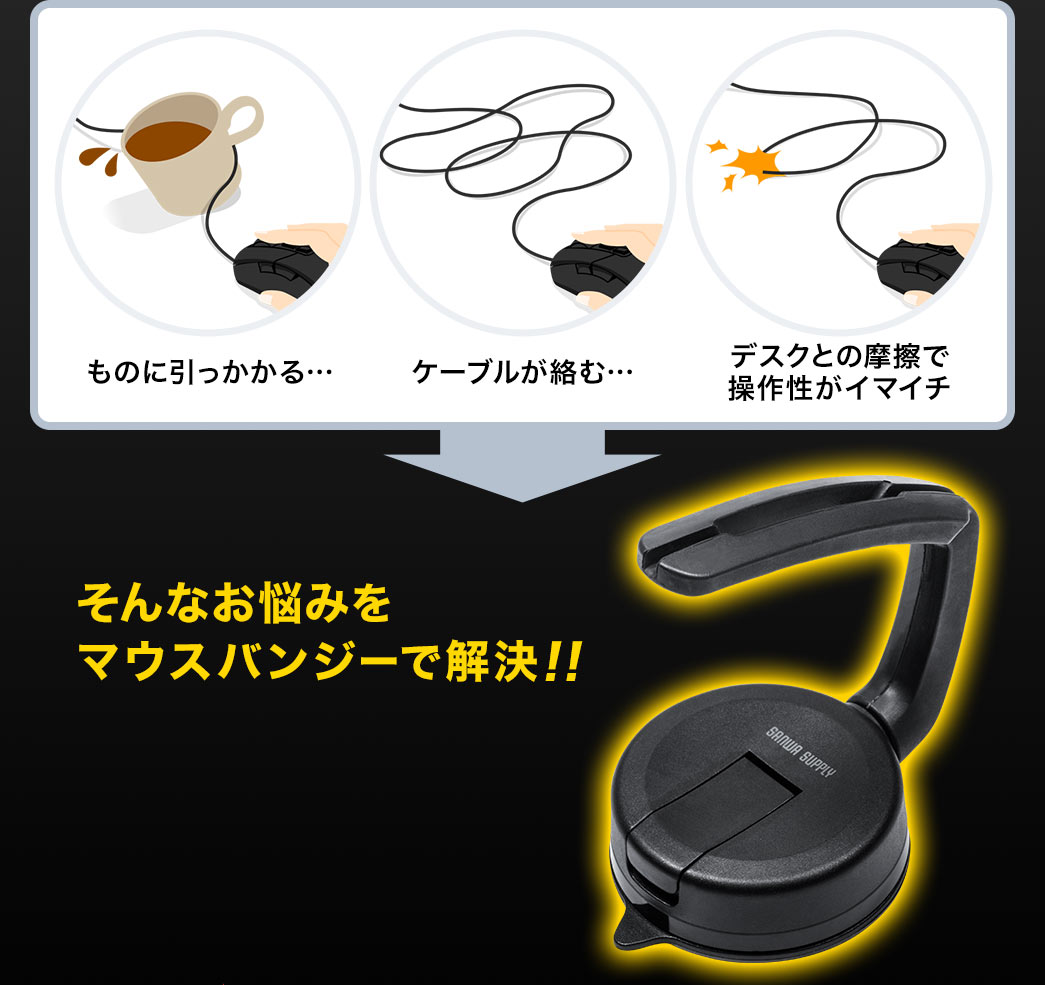 そんなお悩みをマウスバンジーで解決
