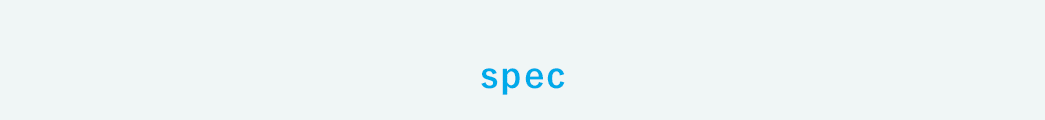 spec