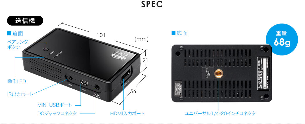 SPEC 送信機