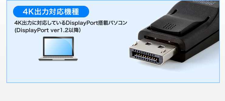 4K出力対応機種