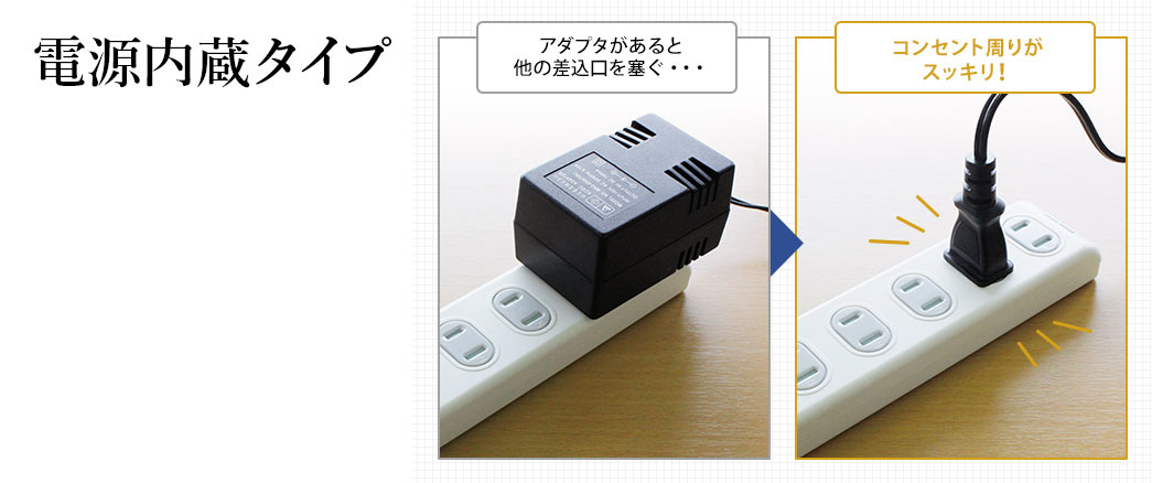 電源内蔵タイプ