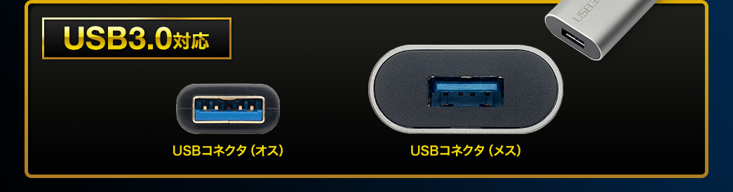 USB3.0対応