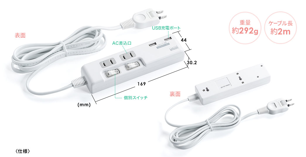 表面 裏面