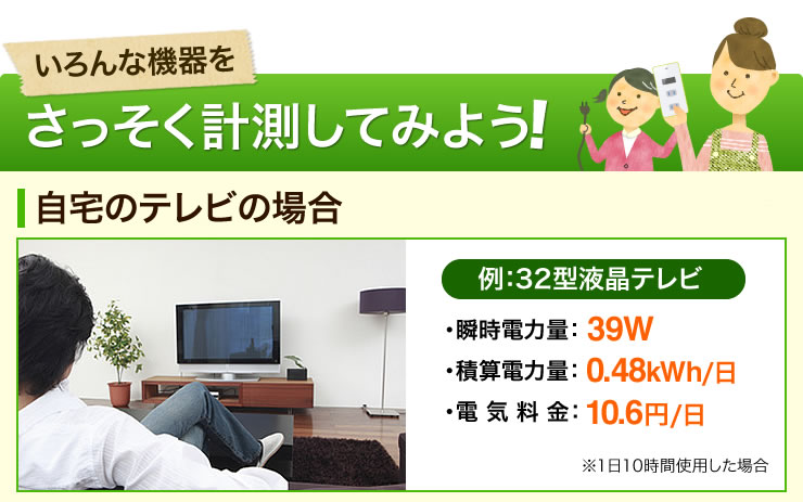 さっそく計測してみよう