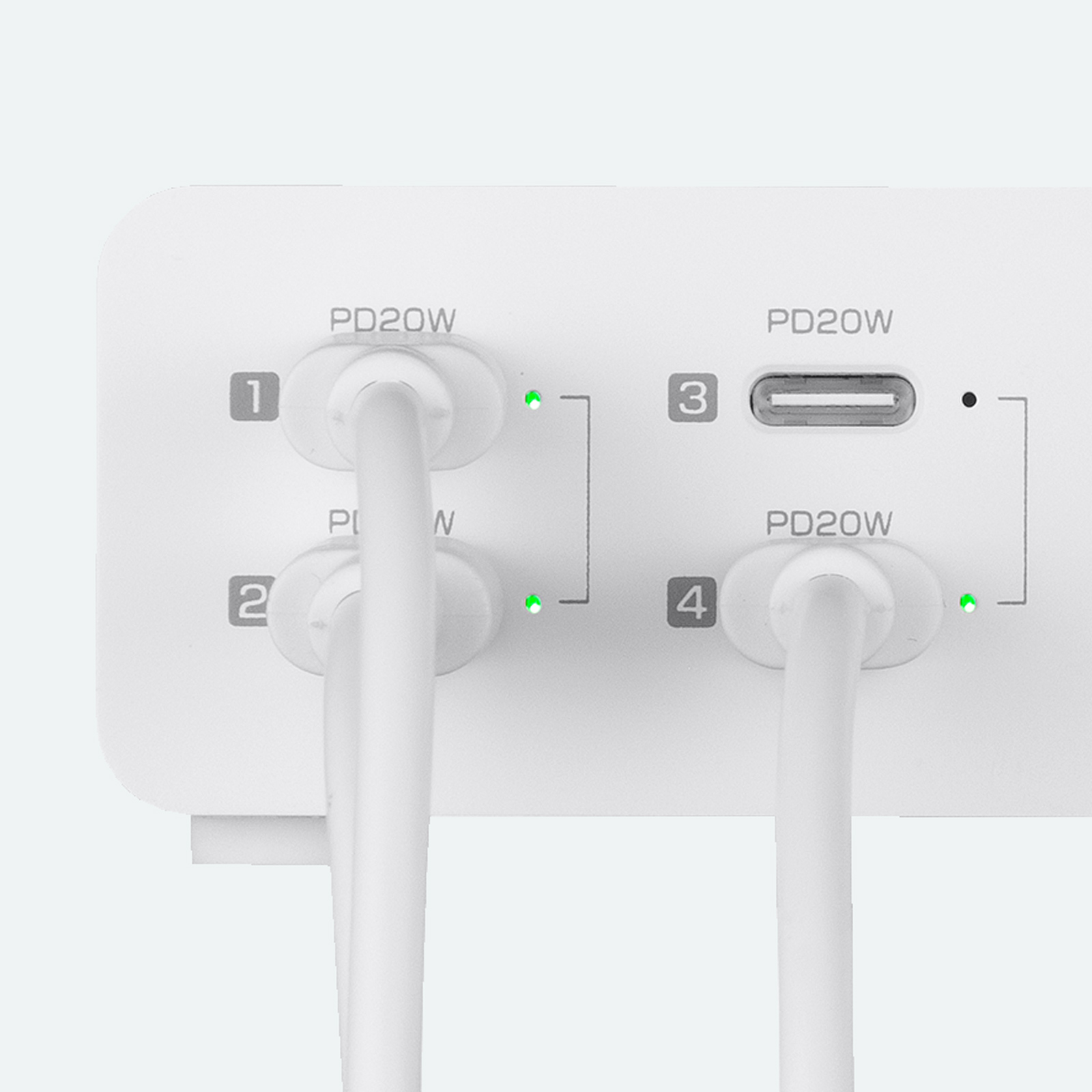 状況確認LED付き