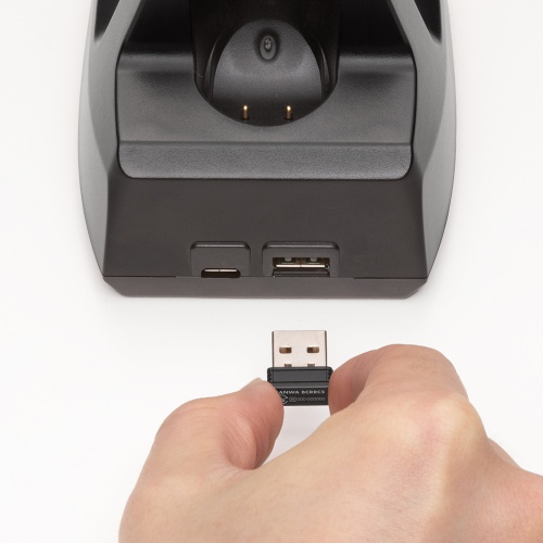 紛失を防ぐレシーバー収納