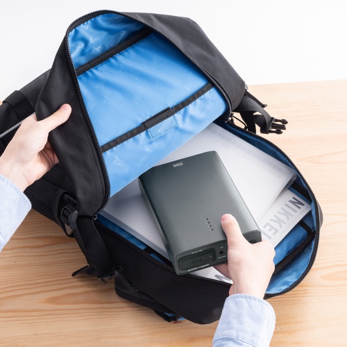 大容量なのにコンパクトサイズ