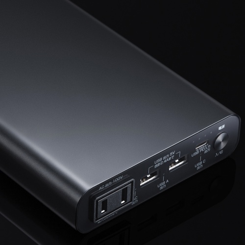 スタイリッシュなアルミボディ