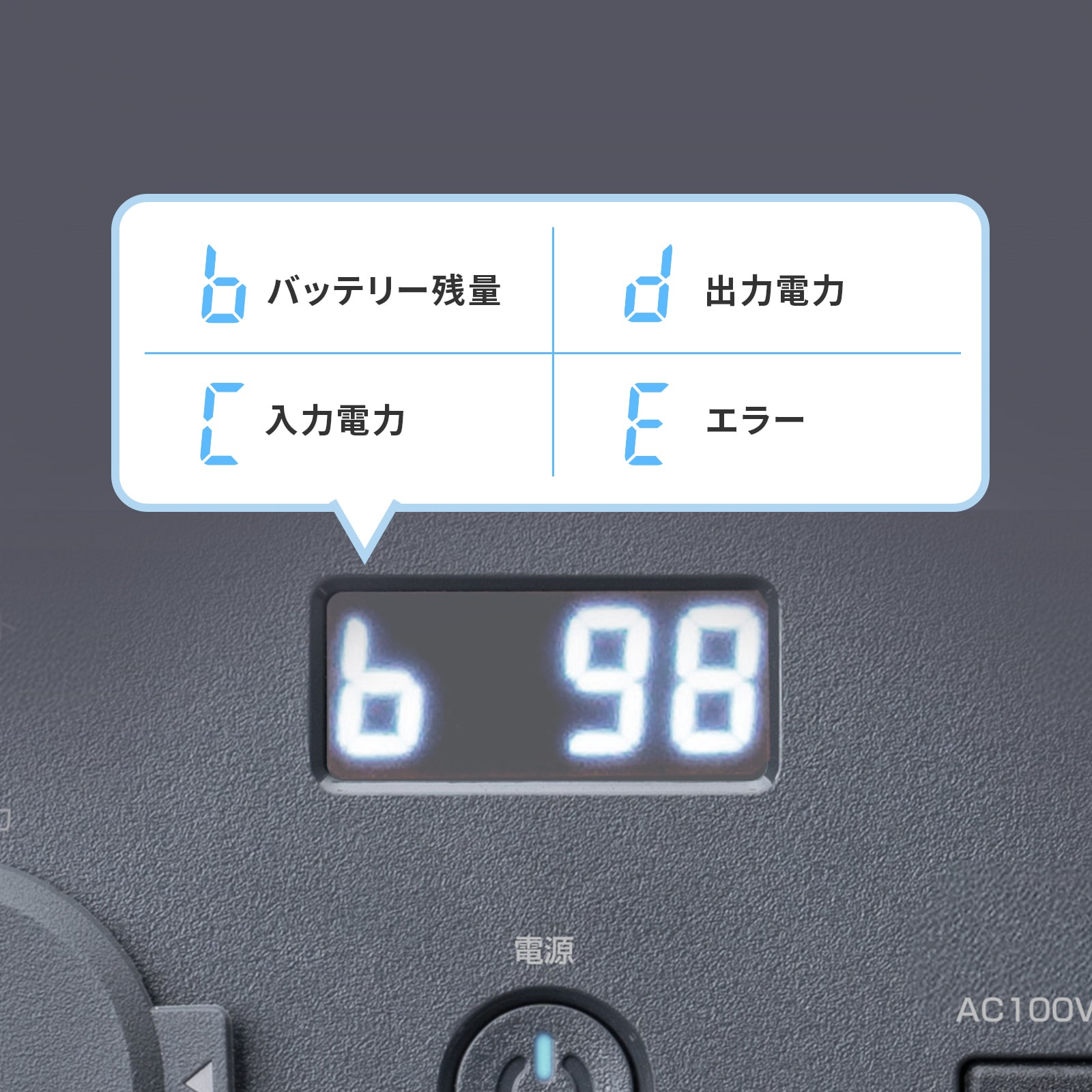 液晶ディスプレイ付き