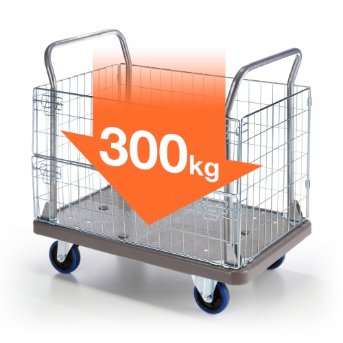 積荷重量は約300kg