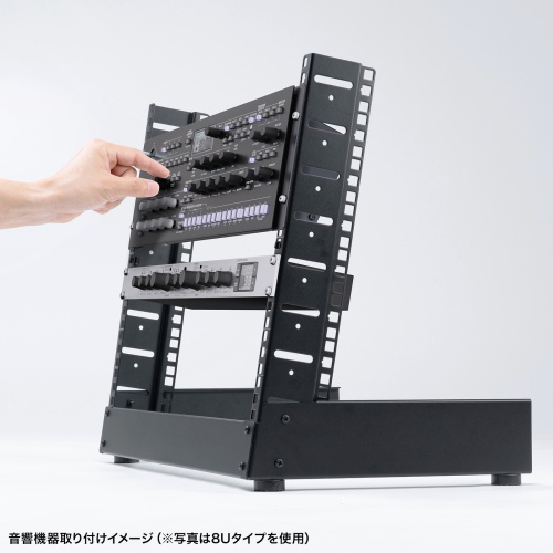 操作している様子