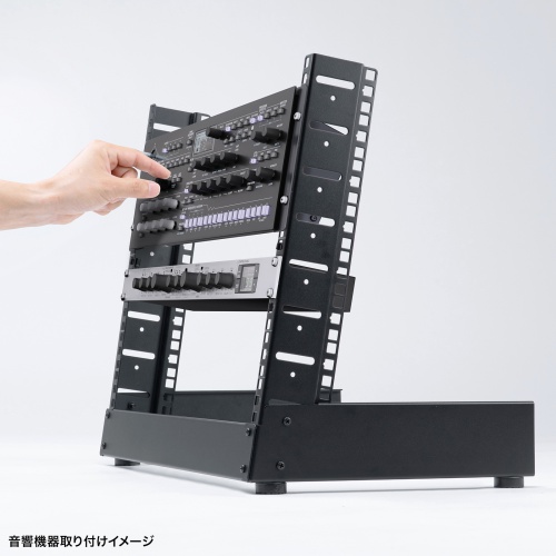 操作している様子