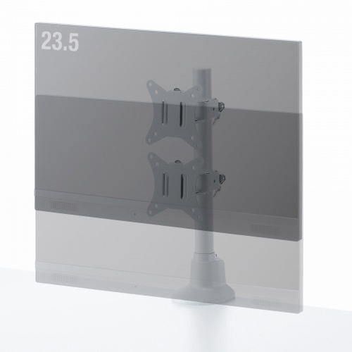 見やすい位置にモニターを設置