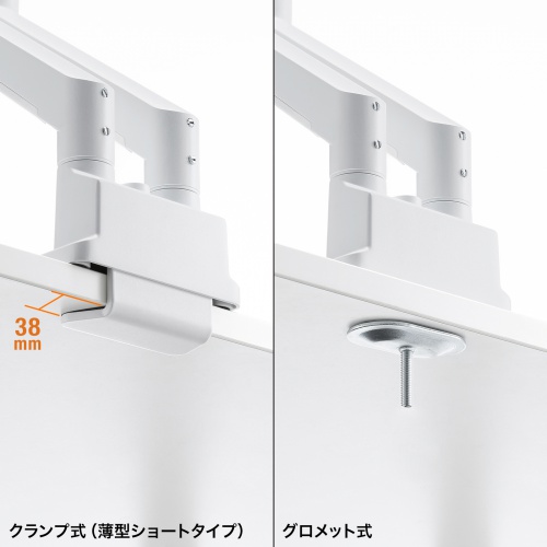 2つの取り付け方法