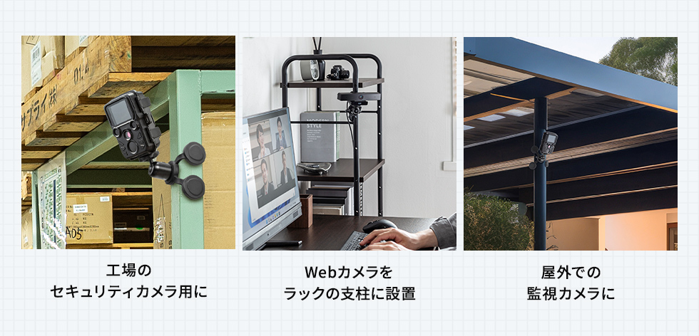 工場のセキュリティカメラ用に