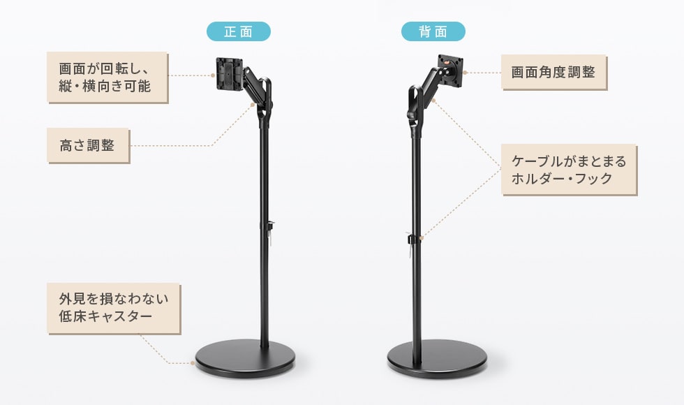 正面 背面