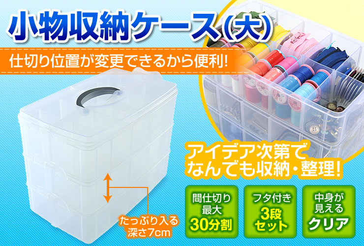 小物収納ケース プラスチック 大 訳あり 激安通販のイーサプライ