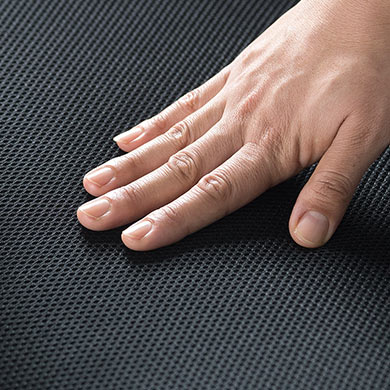 さらっと快適メッシュ生地