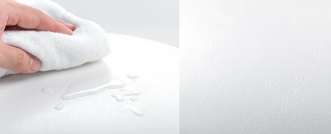 汚れや水に強いPVCレザー製