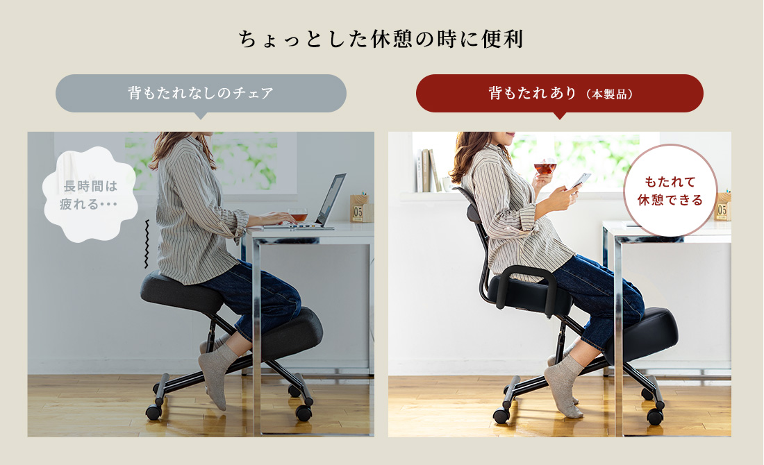 ちょっとした休憩の時に便利