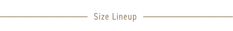 Size Lineup