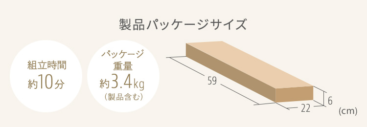 製品パッケージサイズ